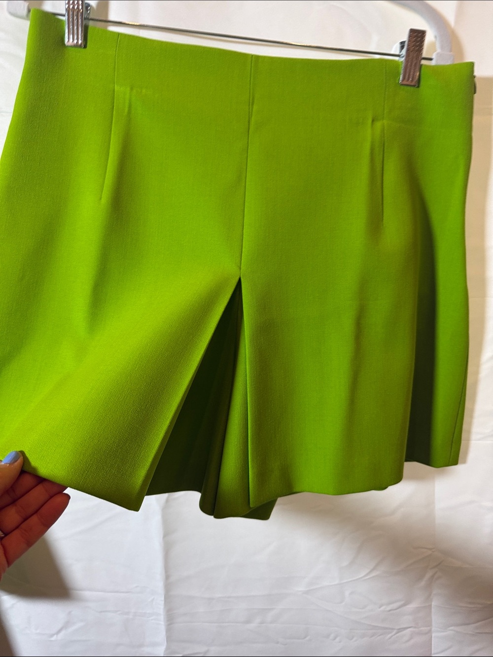 Zara Lime Green Skort - Picture 2 of 7